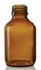 Afbeelding van 100 ml siroopfles, amber, type 3 geblazen glas, Afbeelding 1