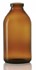 Afbeelding van 125 ml infuusflacon, amber, type 1 geblazen glas, Afbeelding 1