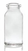 Afbeelding van 15 ml injectieflacon, helder, type 1 geblazen glas