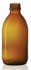 Afbeelding van 225 ml siroopfles, amber, type 3 geblazen glas, Afbeelding 1