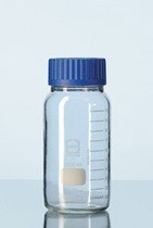 Afbeelding van 250 ml, GLS 80 glazen laboratoriumfles beschermde uitvoering