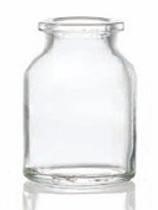 Afbeelding van 30 ml injectieflacon, helder, type 3 geblazen glas