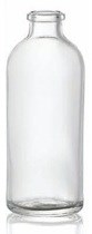 Afbeelding van 37 ml Aerosolfles, helder, type 3 geblazen glas