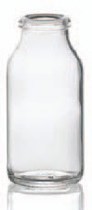 Afbeelding van 50 ml infuusflacon, helder, type 1 geblazen glas