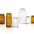 Afbeelding van 60 ml tabletpot, amber, type 3 geblazen glas, Afbeelding 1