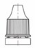 Afbeelding van Standard TE screwcap HDPE  15190, Afbeelding 2